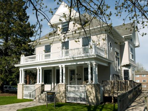 Shambaugh House, University of Iowa - Home of the IWP.