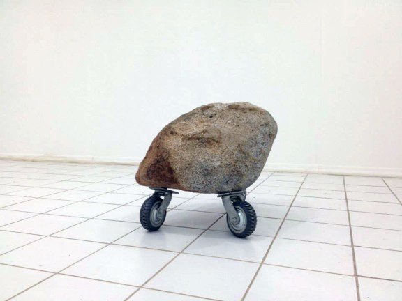 Kevin Schuit's installation for Caribbean Linked II. Photo courtesy Sofia Maldonado.