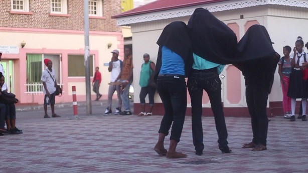 The group doing a performance dealing with the consequences of unemployment. 