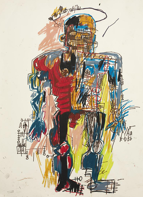 Jean-Michel Basquiat, Self-Portrait, 1982