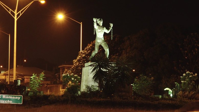 An emancipated Bussa symbolizes a full-bodied rebellion in Barbados