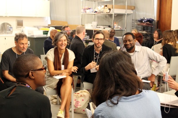 Group discussions at Tilting Axis 2